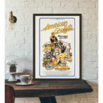 poster amerikanisches graffiti