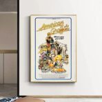 poster amerikanisches graffiti
