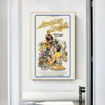 poster amerikanisches graffiti