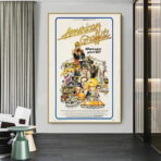 poster amerikanisches graffiti