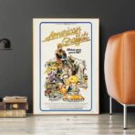 poster amerikanisches graffiti