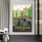 vintage amsterdam poster 3