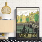 vintage amsterdam poster 3