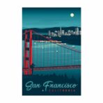 altes plakat san francisco