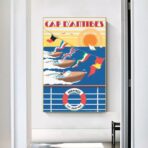 vintage antibes poster 1