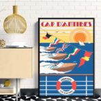 vintage antibes poster 1