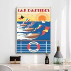 vintage antibes poster 1
