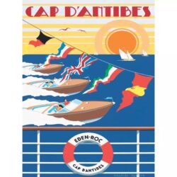 vintage antibes poster 1