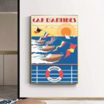 vintage antibes poster 1