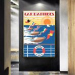 vintage antibes poster 1