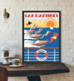 vintage antibes poster 1