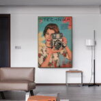 vintage kamera poster