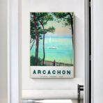 poster arcachon vintage 1