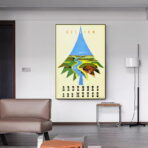 vintage ardennen poster