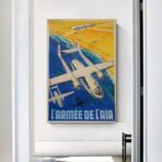 vintage luftwaffenplakat