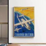vintage luftwaffenplakat