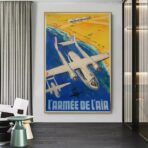 vintage luftwaffenplakat