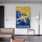 vintage luftwaffenplakat