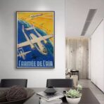 vintage luftwaffenplakat