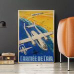vintage luftwaffenplakat