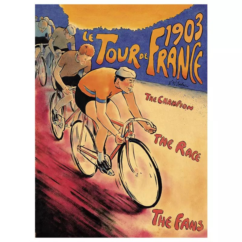 poster ankunft der tour de france vintage poster ankunft der tour de france vintage
