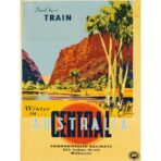 poster australien vintage
