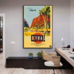 poster australien vintage