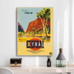 poster australien vintage