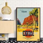 poster australien vintage