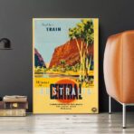 poster australien vintage
