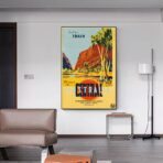 poster australien vintage