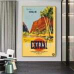 poster australien vintage