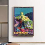 vintage auvergne poster 2