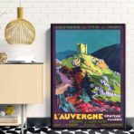 vintage auvergne poster 2