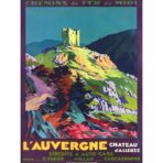 vintage auvergne poster 2