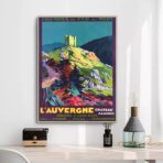 vintage auvergne poster 2