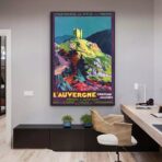 vintage auvergne poster 2
