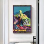 vintage auvergne poster 2
