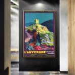 vintage auvergne poster 2