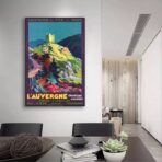 vintage auvergne poster 2