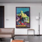 vintage auvergne poster 2