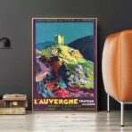 vintage auvergne poster 2