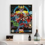 vintage avengers poster 1