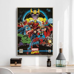 vintage avengers poster 1