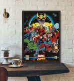 vintage avengers poster 1