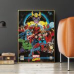 vintage avengers poster 1