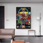 vintage avengers poster 1