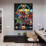 vintage avengers poster 1