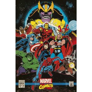 vintage avengers poster 1