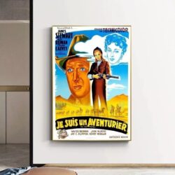 vintage abenteurer poster